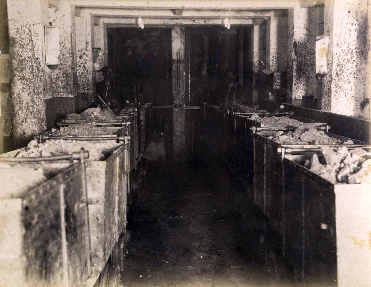 Mountain Consolidated Mine 100 Station at shaft [no. 1214]