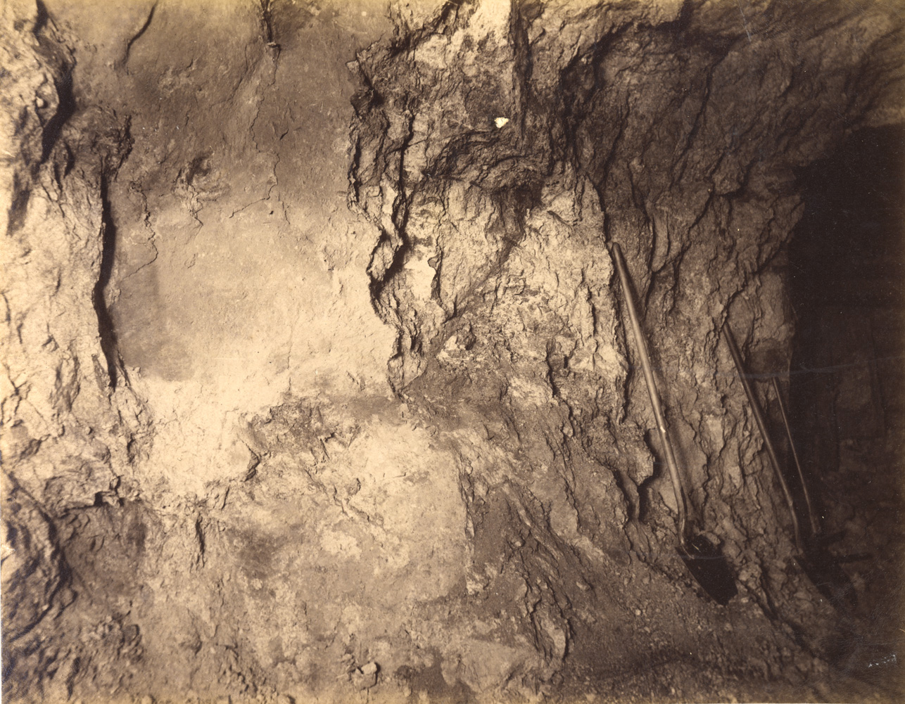 Mountain Consolidated Mine 550 ft. level East still floor